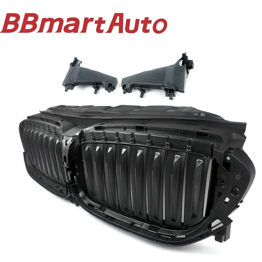 

51747497279 BBmart Auto Car Parts 1 Pcs Front Upper Bumper Car Decoration Grille Air Shutters For BMW G30 5 Series