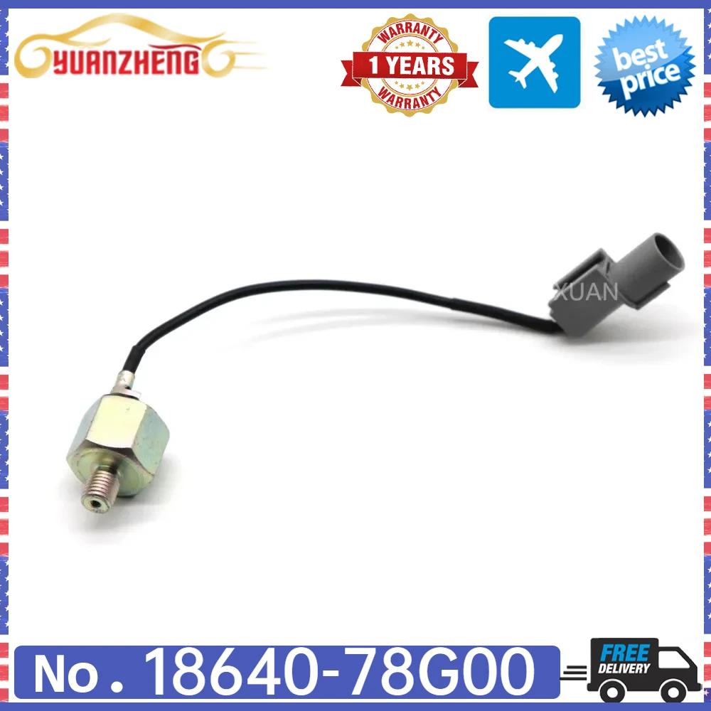 18640-78G00 Detonation Knock Sensor For Suzuki Swift 2005-2011 Grand Vitara Ignis Jimny Liana Alto 89054009