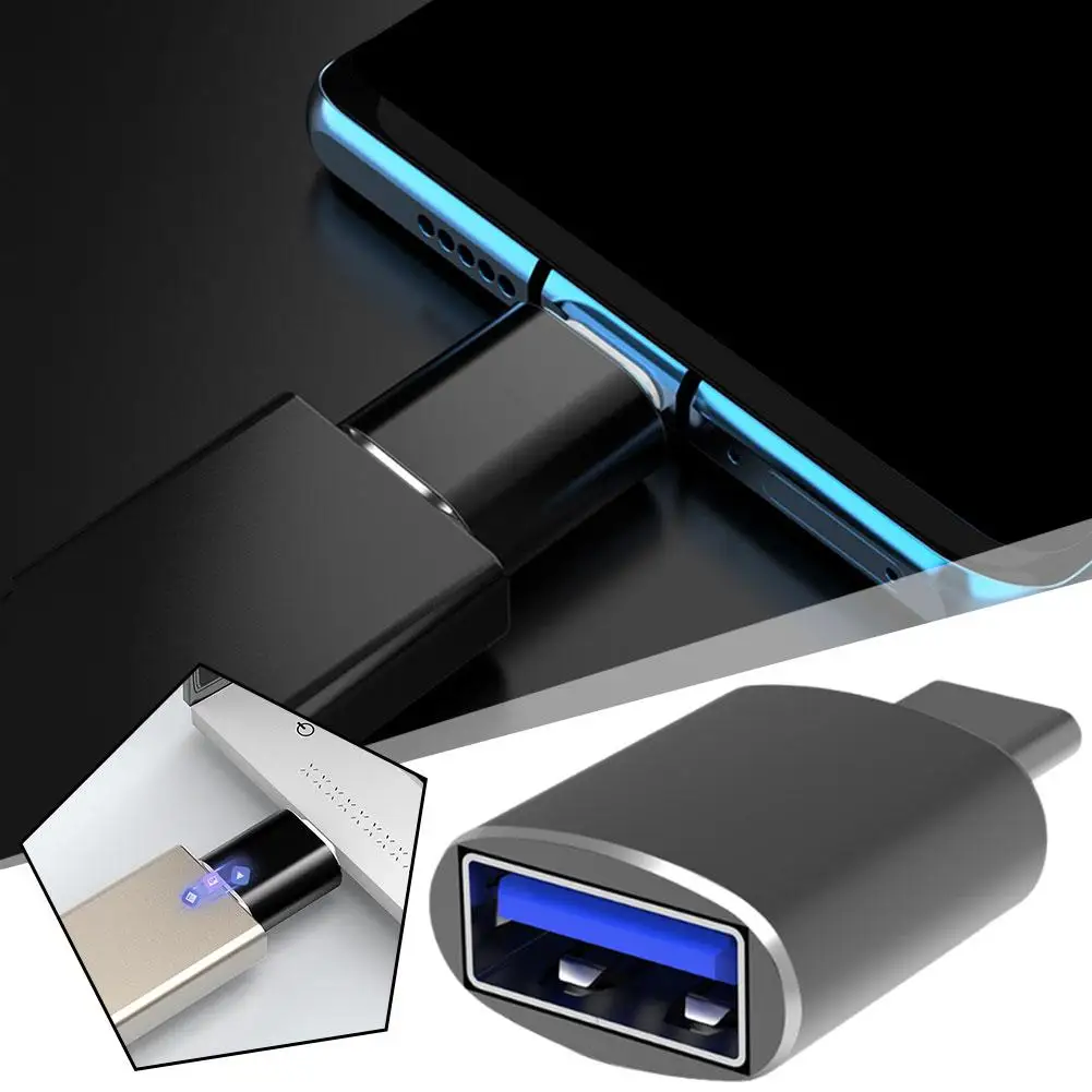 OTG Adapter Type C USB 3.0 to Type C OTG Adapter Connector Type C OTG Conventer for Macbook Pro Flash Drive Reader
