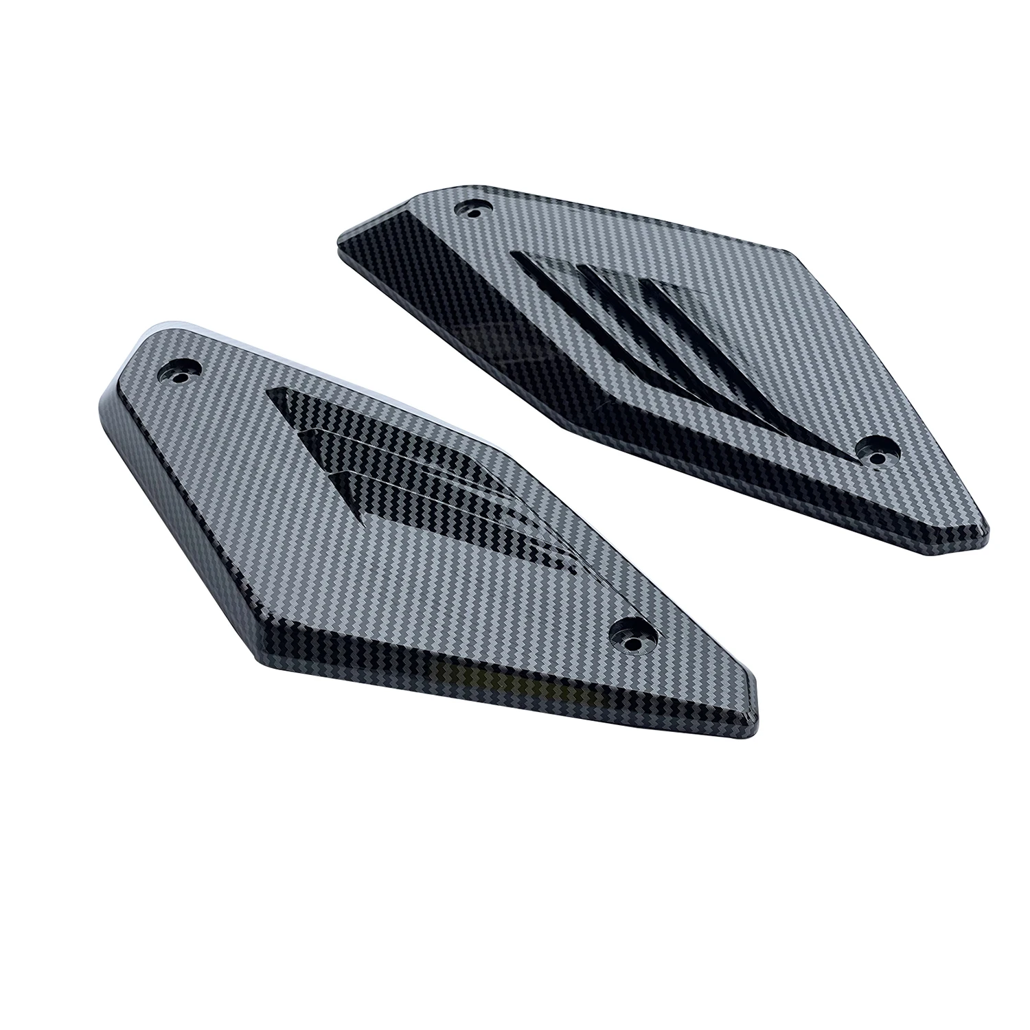 Carbon Fiber Patten Gas Fuel Tank Side Panel Protector Shell Air Intake Cover Fairing For Honda CB650R CBR650R 2019-2022