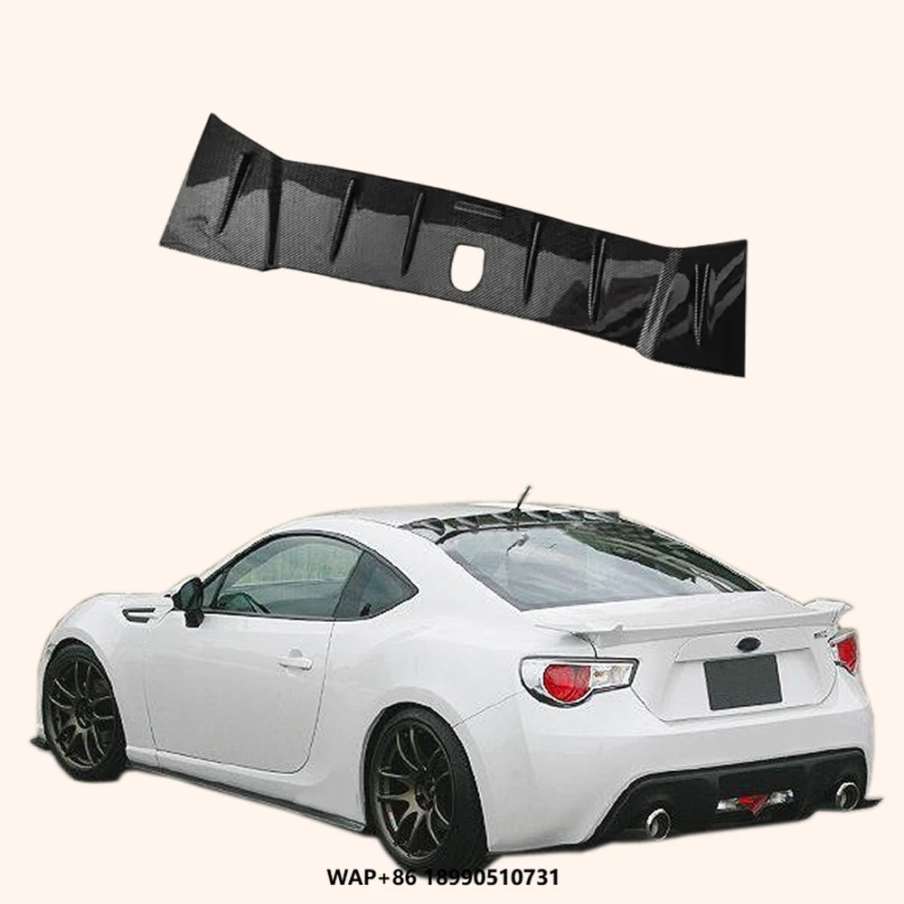 

For GT86 FT86 BRZ 12-20 Carbon Fiber CS Style Rear Roof Spoiler Wing Lip