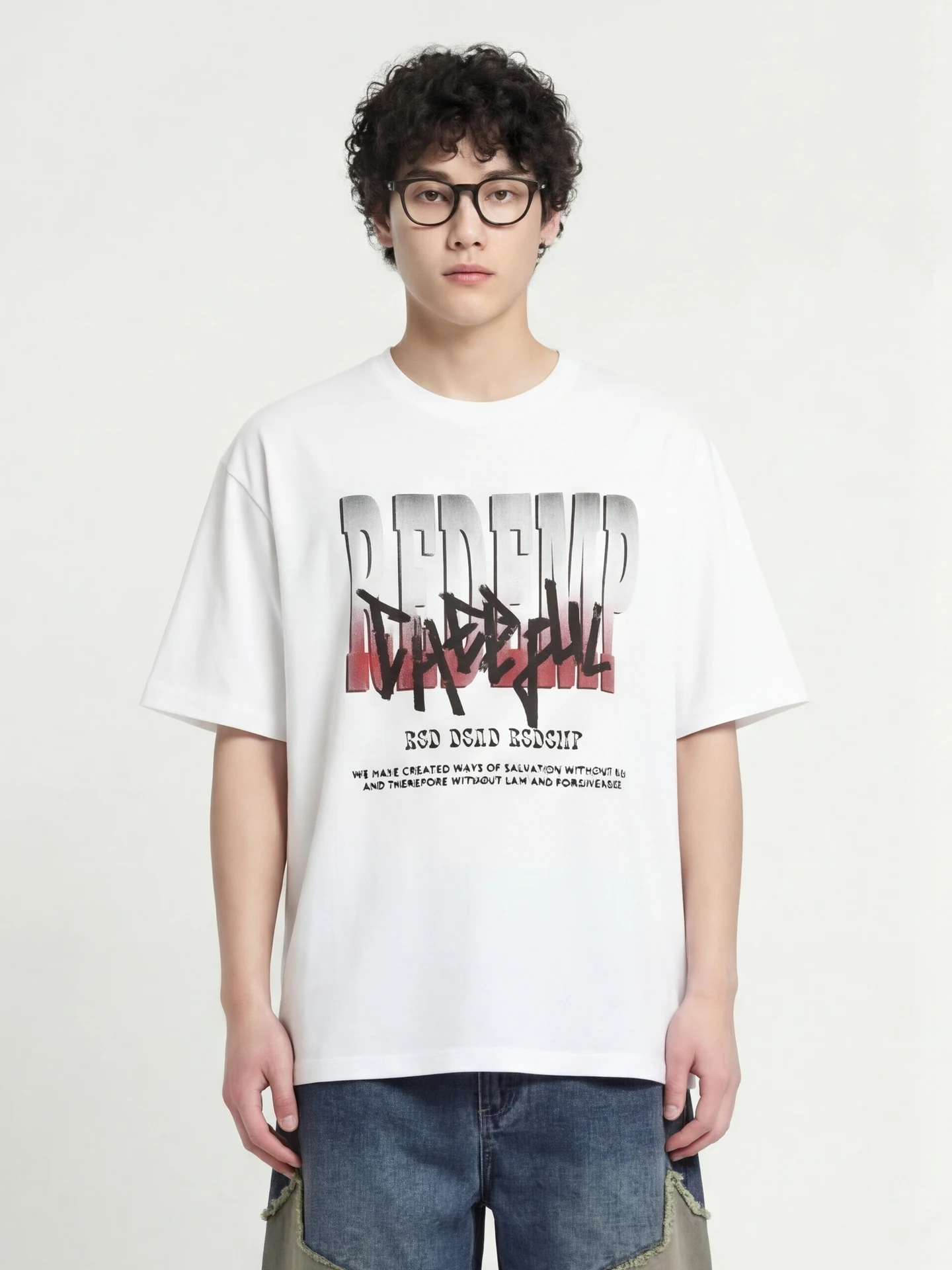 

from American Retro fiti Printed T-irt ort Sve round Ne Men's Ethnic Clothing Summer 2026 Faion Trend