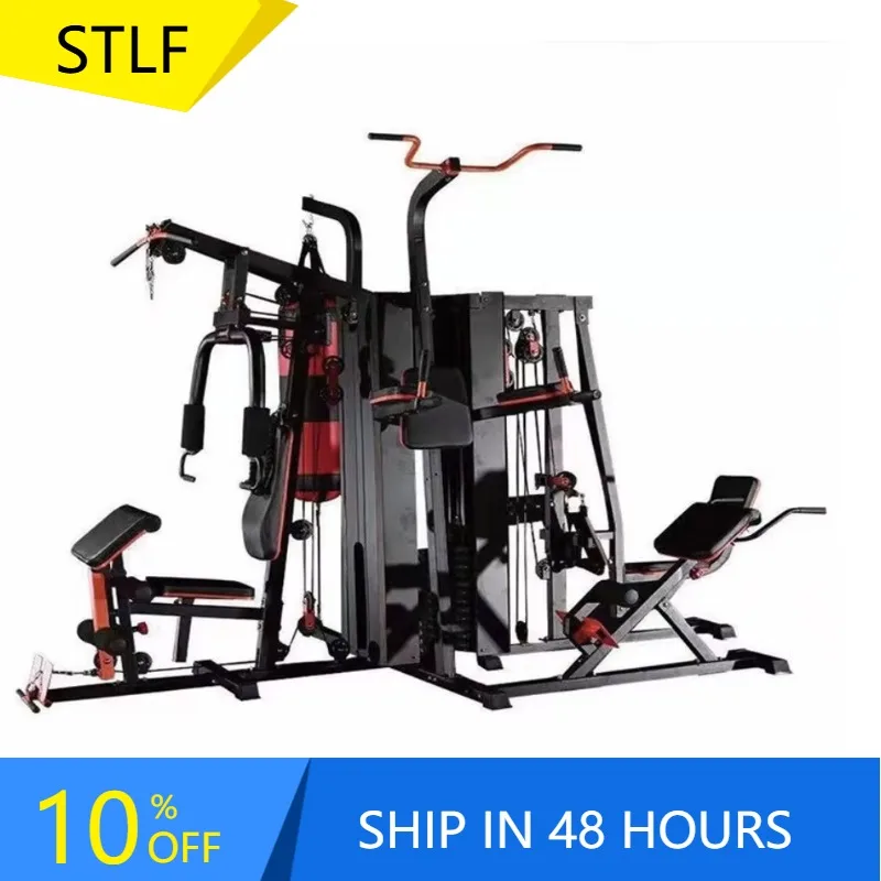 YTYINHome Gym Equipo de fitness Estación múltiple 5 Estación de potencia Máquina multifuncional Entrenador integral