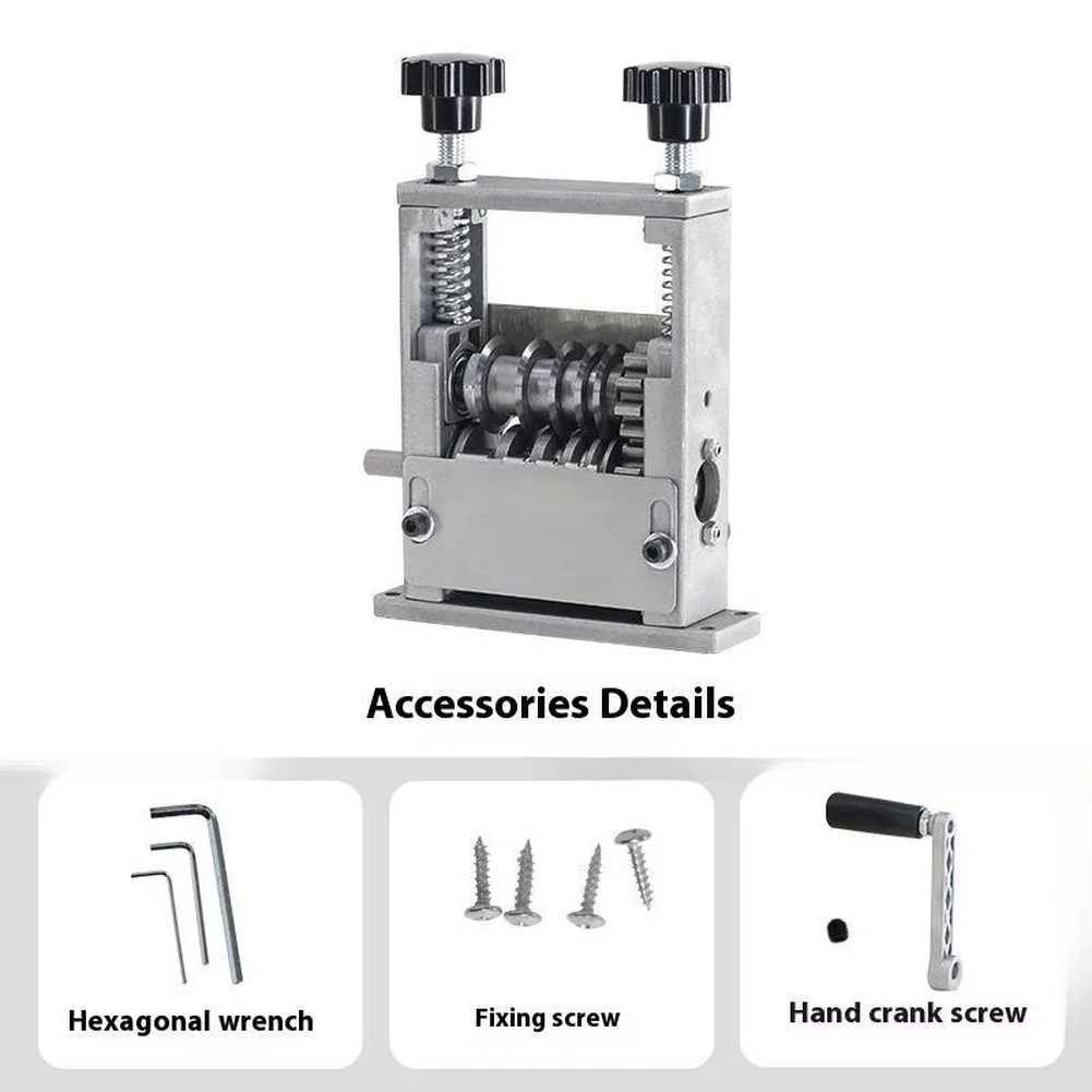 14x4x20.7cm Dual Drive Wire Stripper Tool Electric Manual Copper Cable Multihole 6 Hole 5 Track Accessory Parts