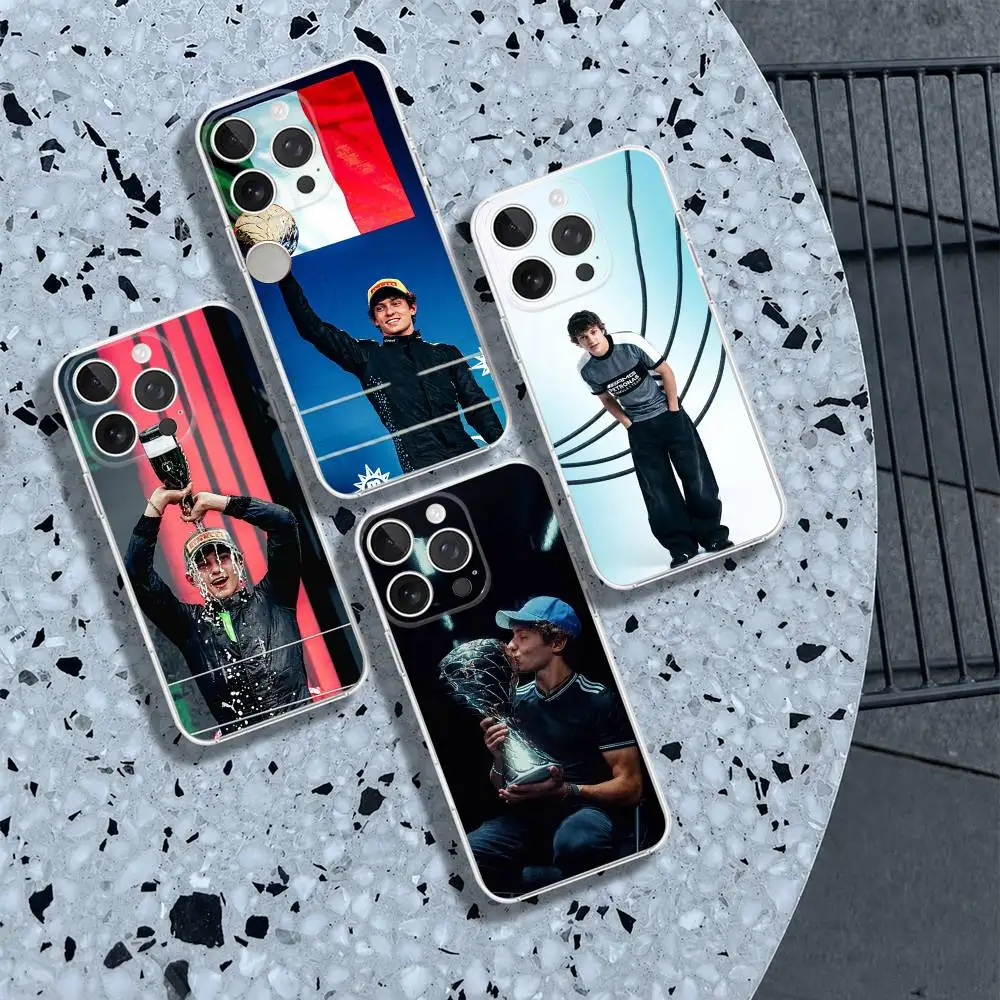 For Andrea Kimi A K A-Antonelli Phone Cases for Apple iPhone 17 16 15 14 13 12 11 Pro Max Plus X XS XR Mini,Shockproof Cover