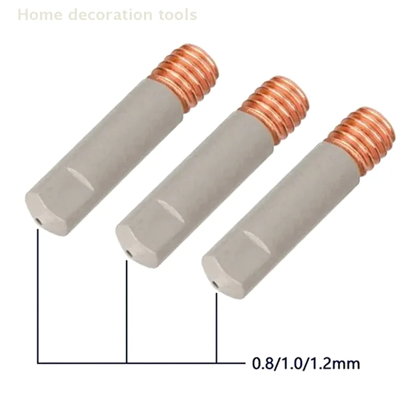 5pcs MB15AK Lasmondstuk Tips Coating Beschermen Gasmondstuk Tip 0.8mm MIG Lassen Gereedschap Onderdelen