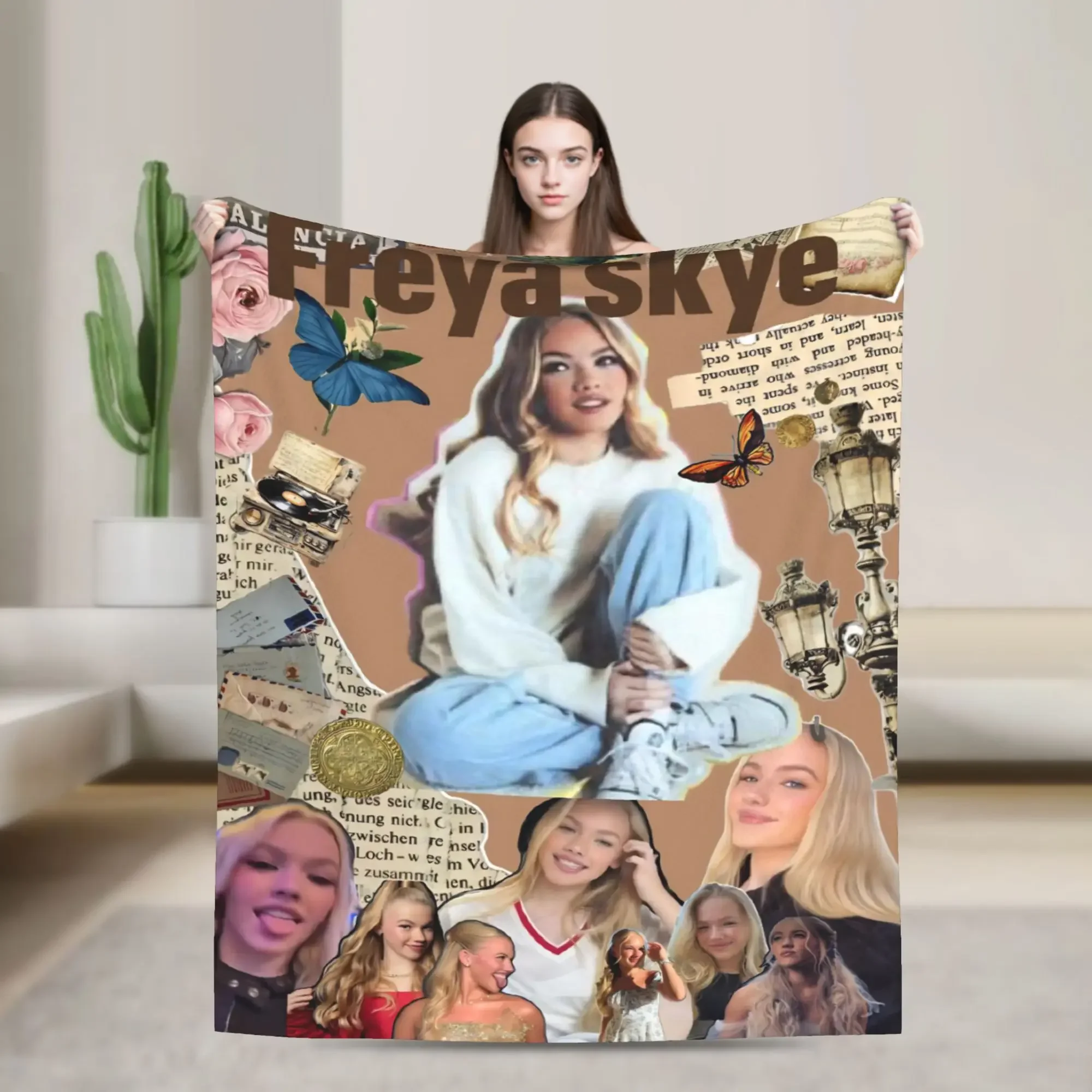

Freya Skye Singer Tour Blanket Ultra Soft x Inch Throw Blanket for Couch Multiple Sizes Available