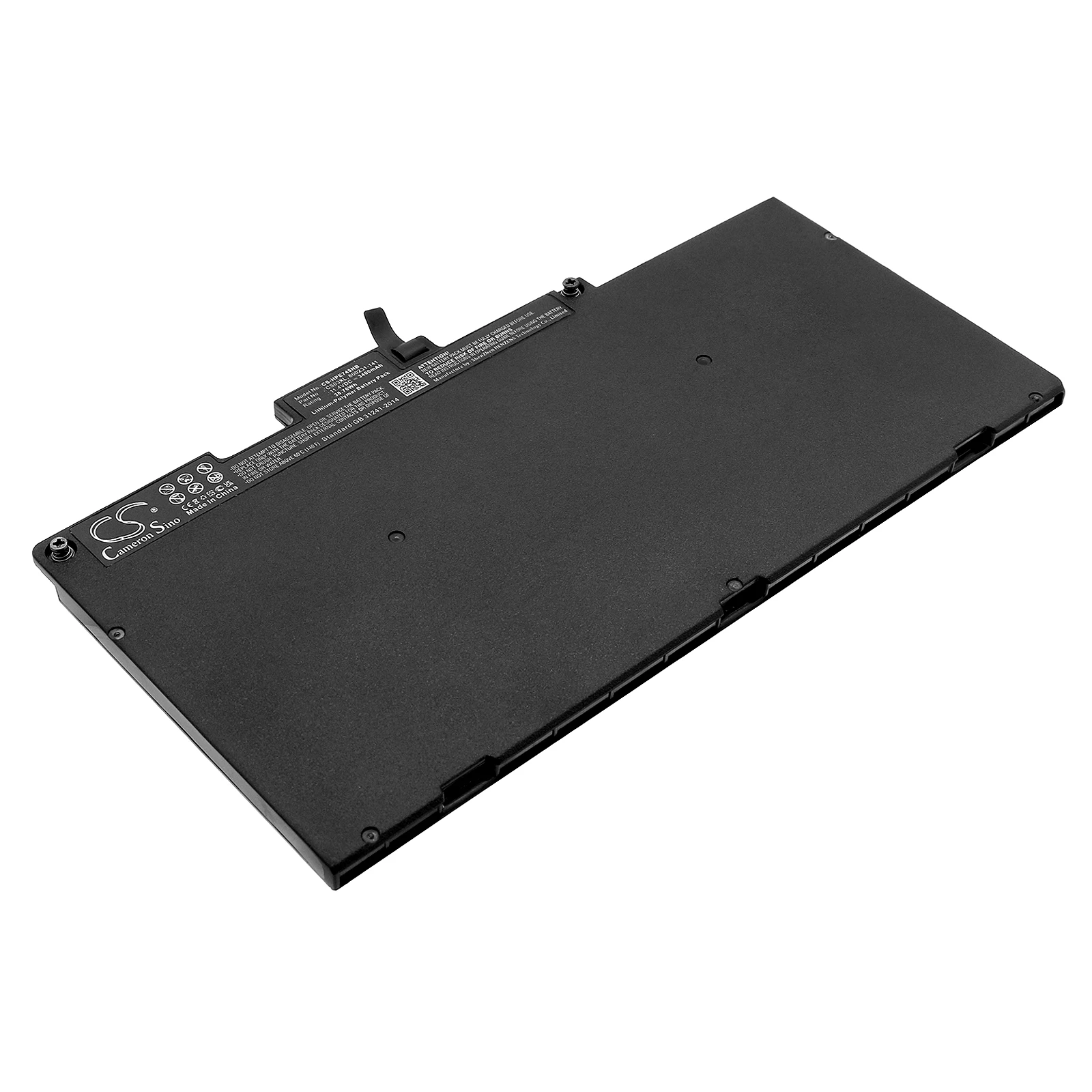 Li-Polymer Notebook, Laptop Battery for HP, 11.4V, 3400mAh, Compatible Models: EliteBook 745 G3, EliteBook 745 G3 (W4W69AW)