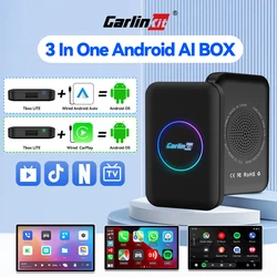 CarlinKit CarPlay Ai Box Lite Wireless CarPlay Android TV Box per OEM Car Android Auto Wireless Multimedia Video Streaming Box