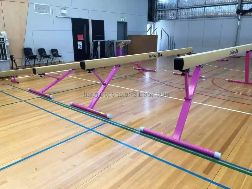 High Quality Gymnastic Equipment Supplier Competition Balance Beam Fig Standard Balance Beam 5m  for Exportpromote sales