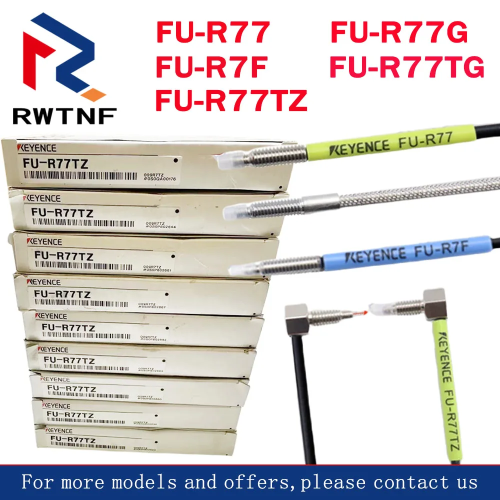 Brand New Genuine FU-R77 FU-R7F FU-R77TZ FU-R77G FU-R77TG KEYENCE Through-beam fiber optic sensor,warehouse stock