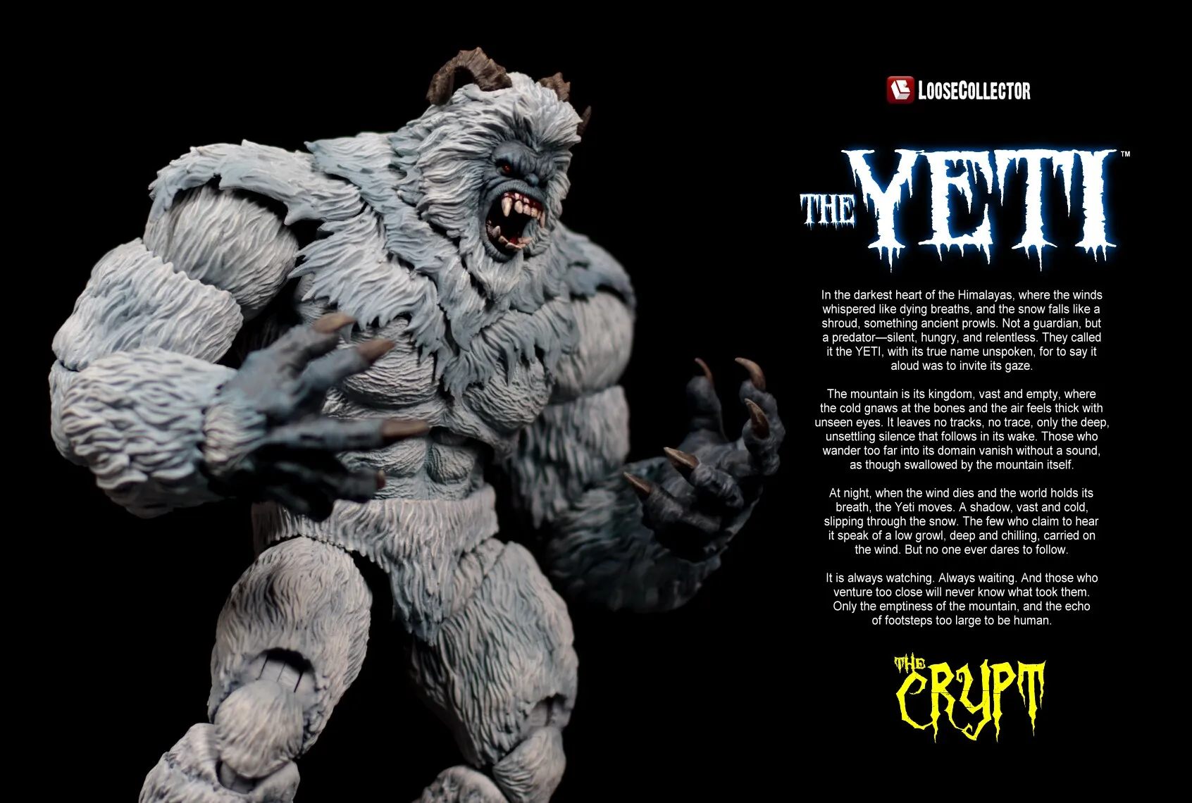 【Direct leverbaar】 Originele LC Studio Yeti Bigfoot Skookum figuurmodel speelgoed cadeaucollectie