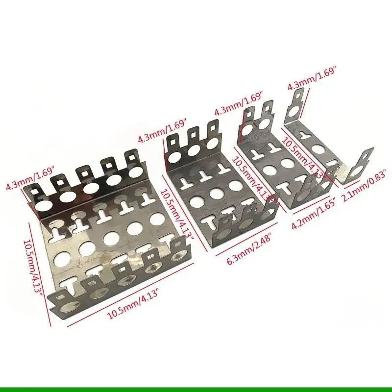 U55C MT-2201 Krone Type Back Mount Frame for Krone Module Telephone Module Bracket 3 5 Rows