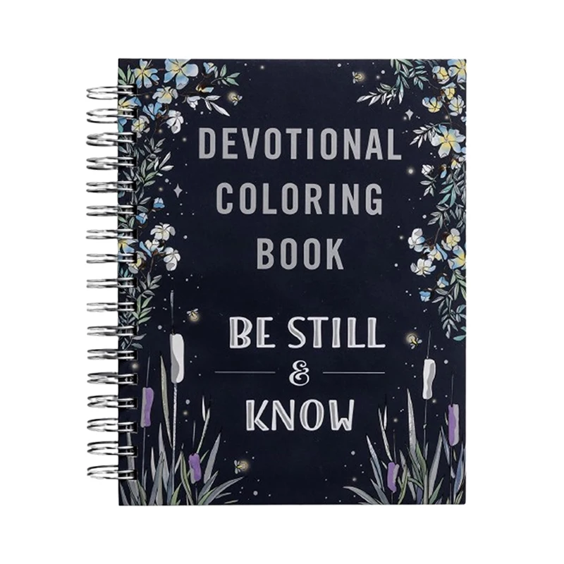 Libro para colorear devocional Be Still And Learn About Libro para colorear devocional Regalos exclusivos y significativos para los seres queridos