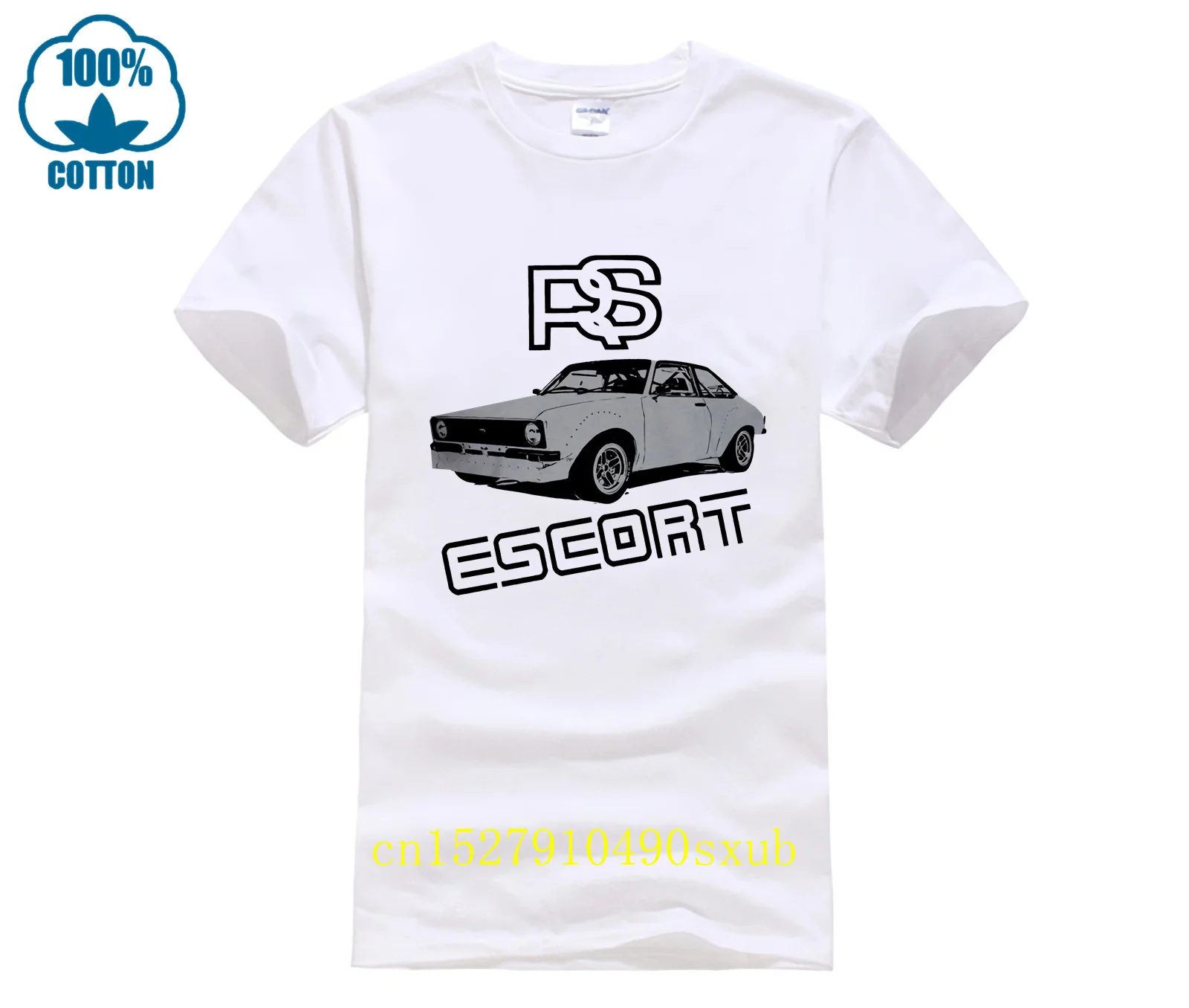 Ford Escort RS 2000 Mk2 Soft T-Shirt Mark II 1800 Rally Racing Car Wrc 2018 New Fashion Men\'S T-Shirts Short Sleeve