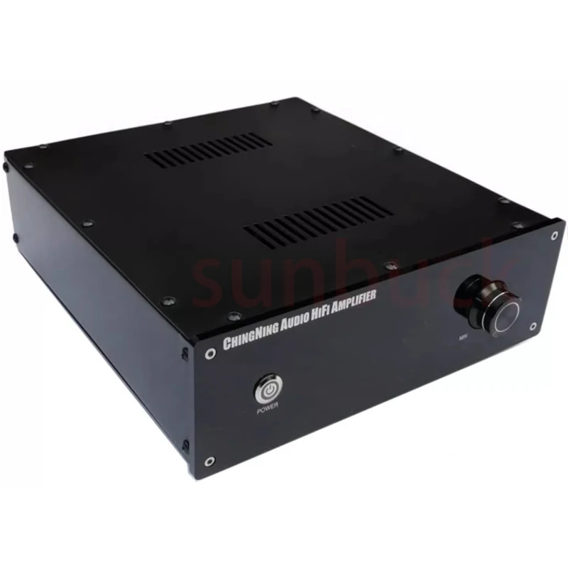 Sunbuck TDA7293 6N11 Electronic Tube Amplifier Buffer with Horn Protection 60WX2 HIFI Rear power Amplifier Audio