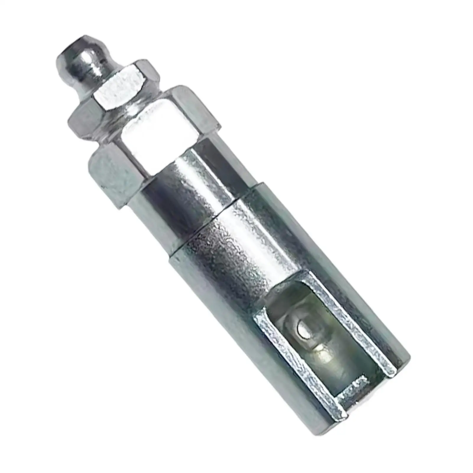 90 Degree Lubricant Grease Coupler Metal Push on Slotted Grease Coupler