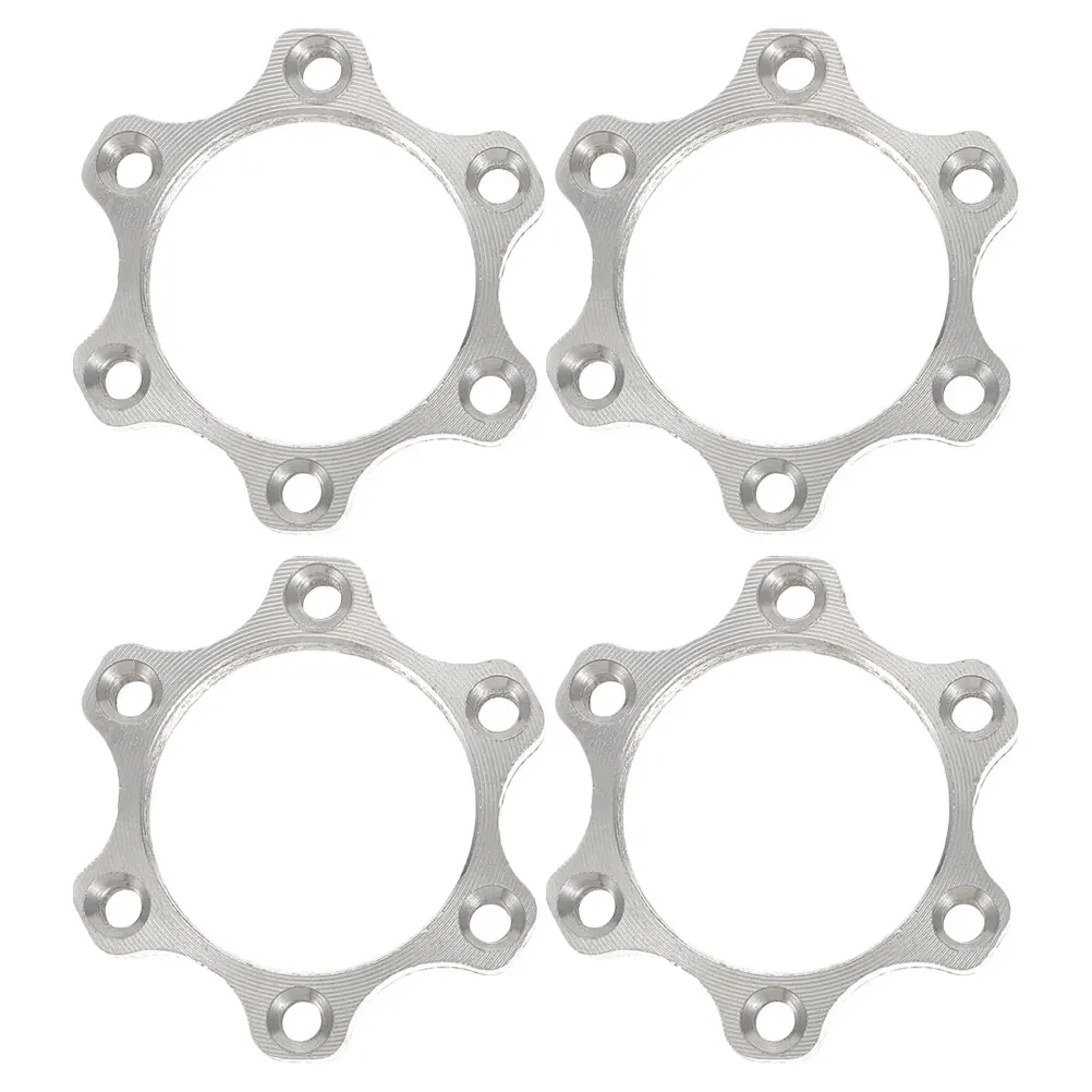 

4pcs Aluminum Alloy Disc Brake Flange Base 44Mm 6 Bolt Lightweight Bicycle Rotor Mount Adapter For Mountain Road Bike Universal