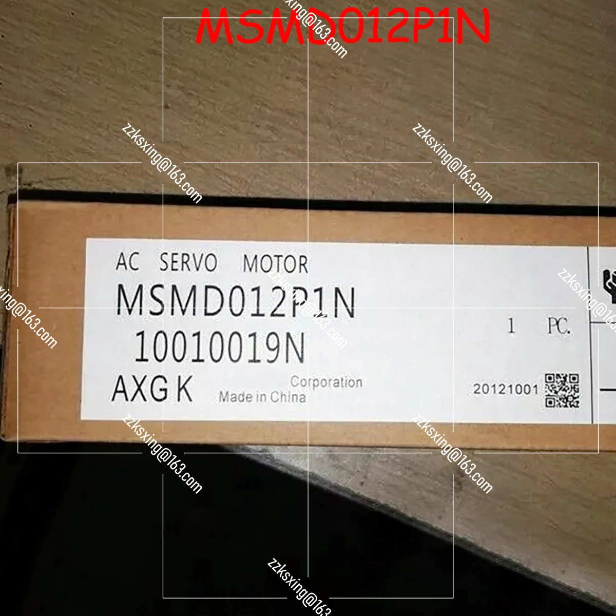 

Совершенно новый оригинальный серводвигатель MSMD012P1N