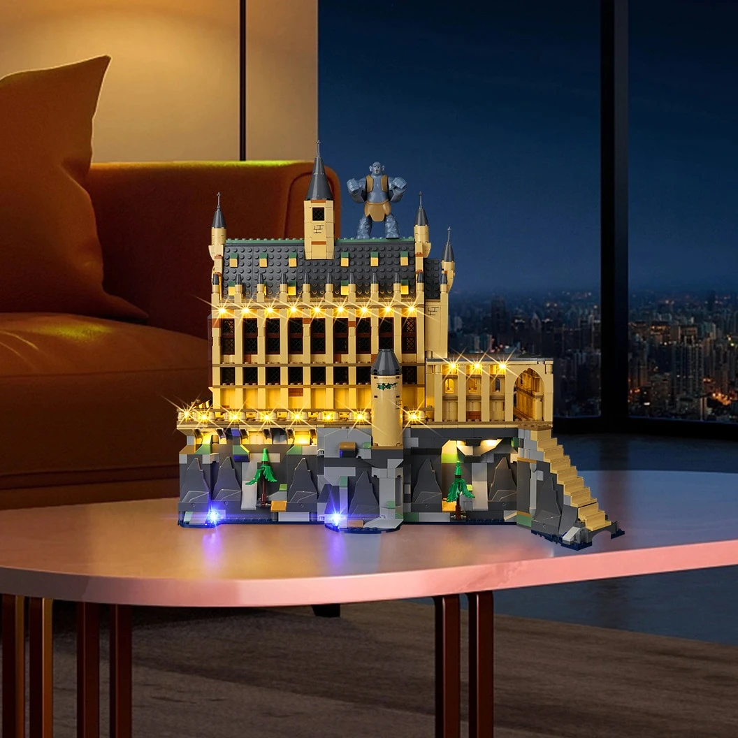

Комплект светодиодного освещения без модели, подходящий для замка LEGO Hogwarts: The Great Hall 76435 (кроме строительных блоков)