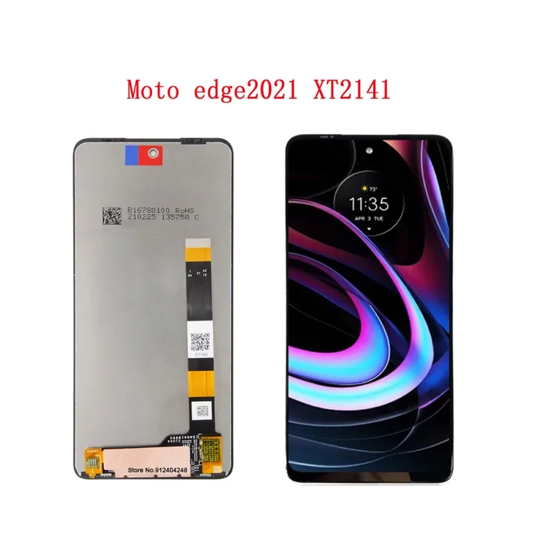 

6.7'' For Motorola Edge 2021 LCD Display Touch Digitizer Assembly Replacement Screen XT2141 For MOTO edge2021