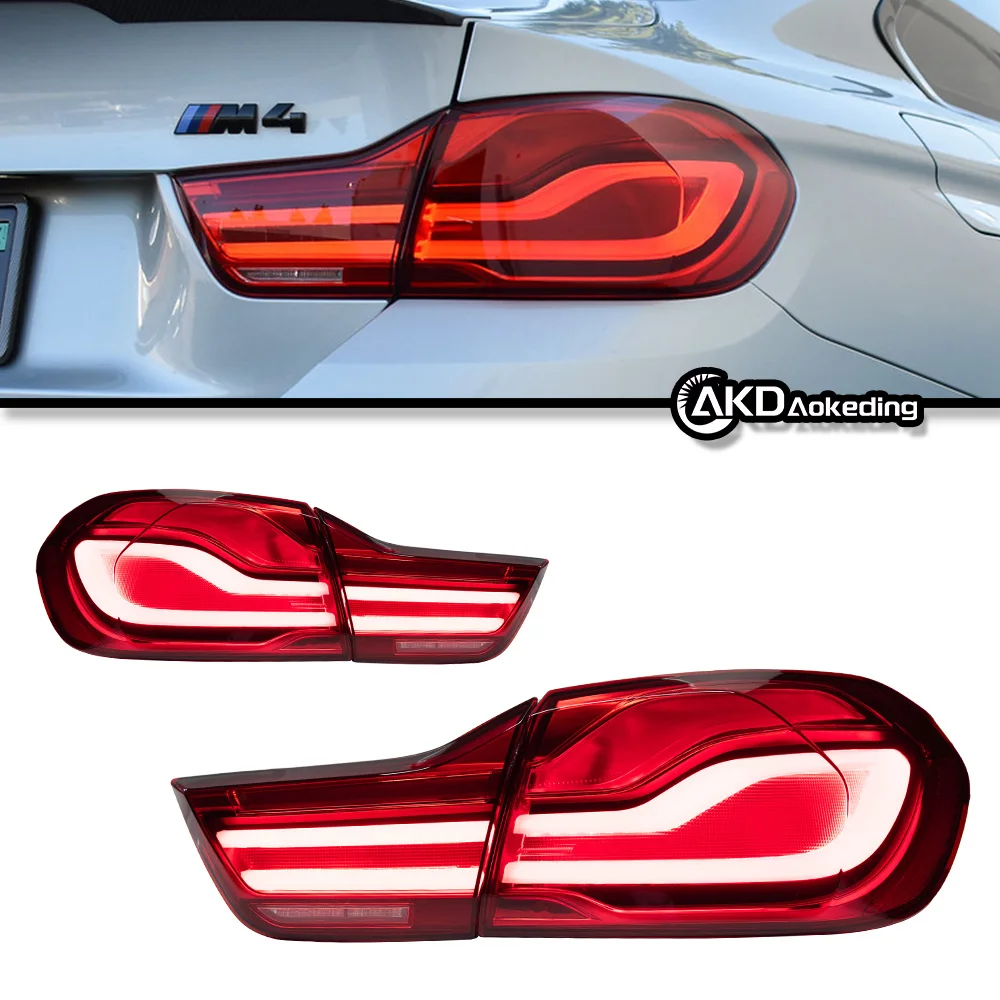 For  BMW 4 Series 13-20 years tail light assembly F32 modified LCI late tail light LED brake light steering