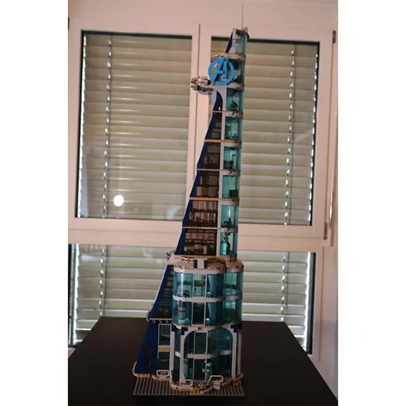 스트리트 뷰 모델 Moc 빌딩 벽돌 인기 영화 빌딩 건축 모델 기술 모듈 형 블록 DIY 장난감 휴일 선물