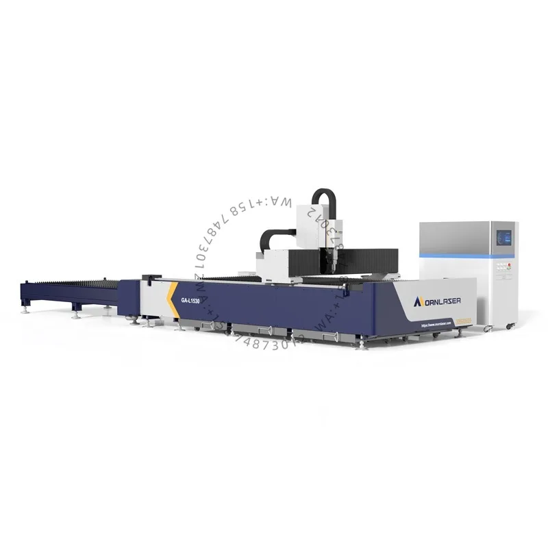High Efficiency Exchange Table Metal Steel Iron Sheet Fiber la ser Cutting Machine Price 1530 Lazer Cutter Machine