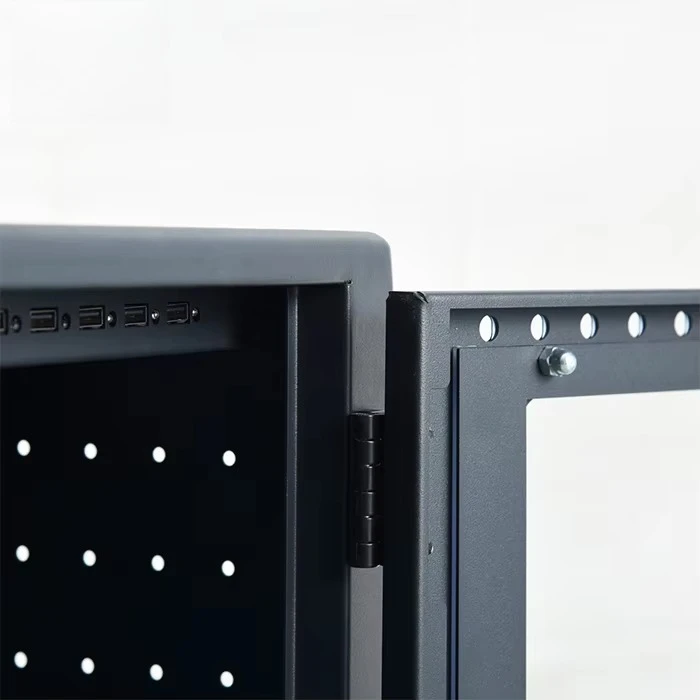 Picture 7: Max 12'' USB 2.0 Tablet Charging Cabinet,Total 48 Devices,3 Different Compartments With Passcode Lock