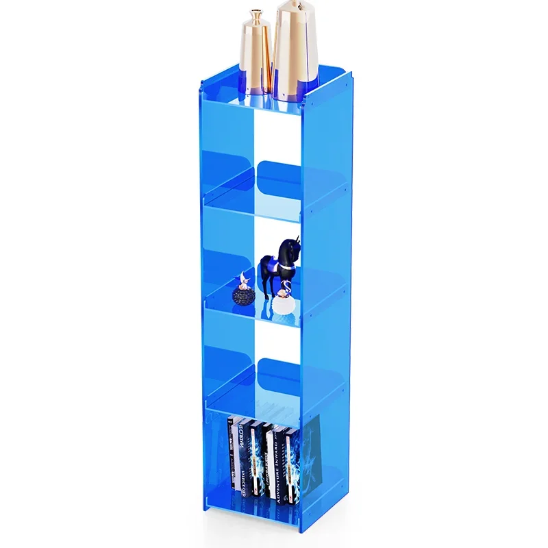 Y Acrylic multi-layer shelf simple living room storage display rack