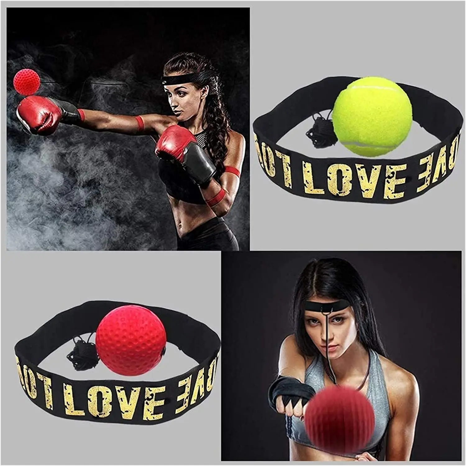 Newest Boxing Speed Ball Head-mounted PU Punch ball MMA Sanda Training Hand Eye Reaction Home Sandbag Fitness Boxing Equipment