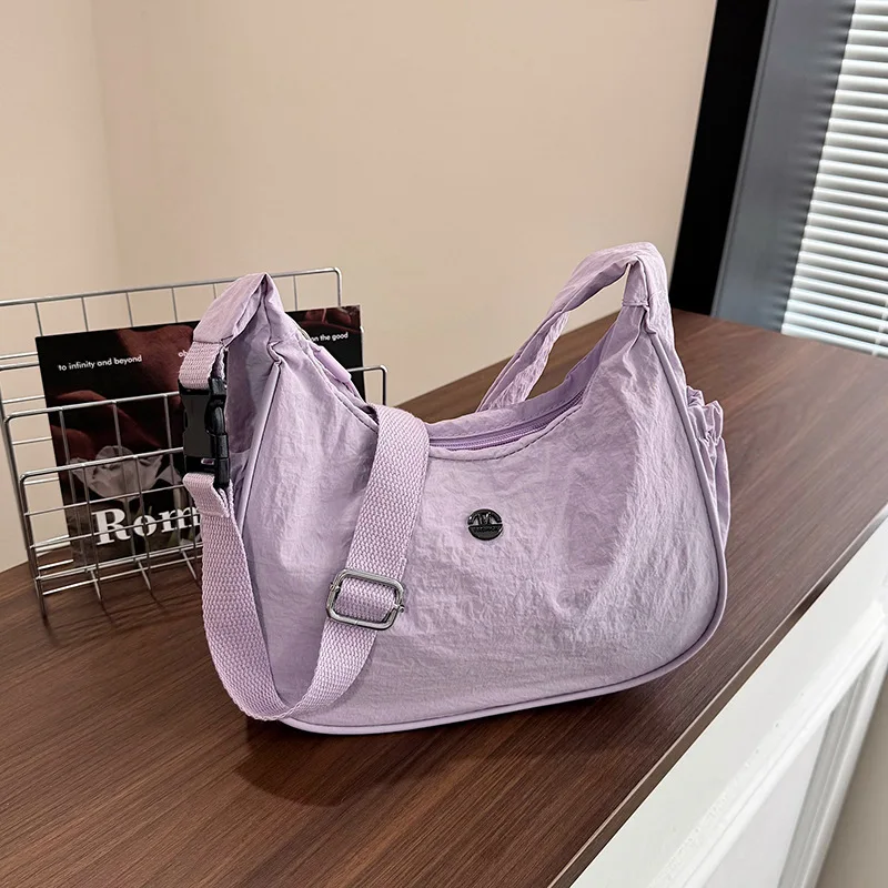 

Crossbody Bags for Women Lightweight Hobo Bags Large Capacity Oxford Fabric Comfortable and Versatile Texture Bags for Travel