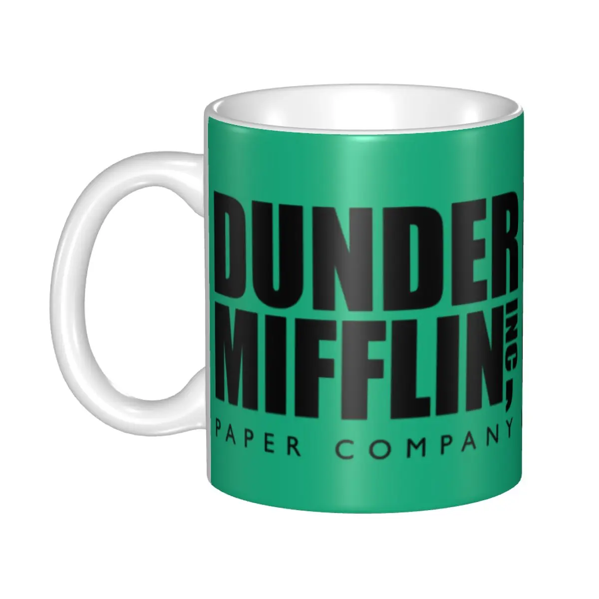 Dunder Mifflin Paper Company Coffee Mugs DIY Customized TV Show Ceramic Mug Cup Creative Gift