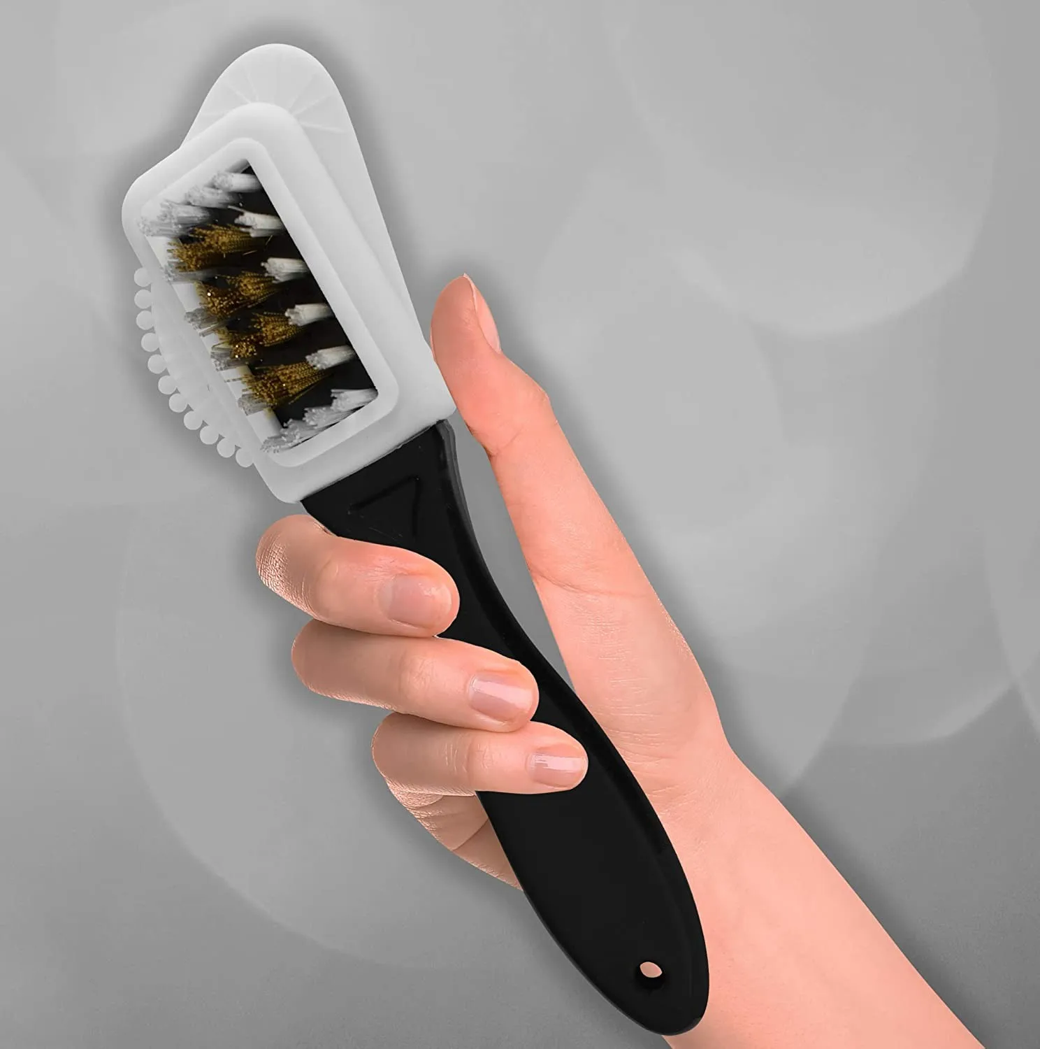 Suede Cleaning Shoe Brush Nubuck Shoes Stain Dust Shoes Brush Steel Plastic Rubber Boot Household Multifunctional Cleaner Tools