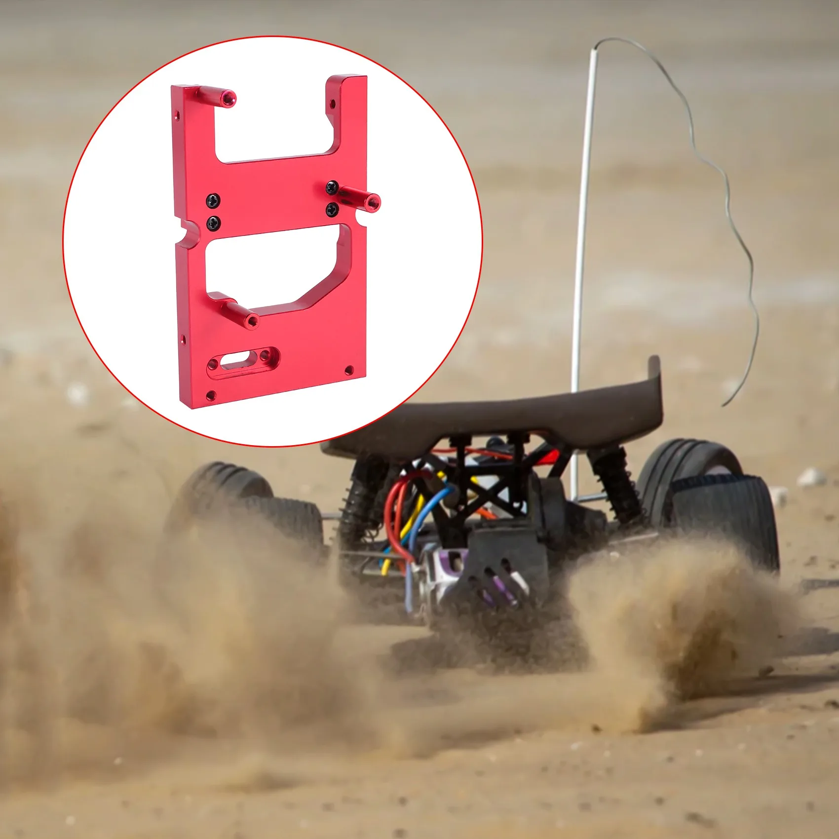 قوس تثبيت ثابت لسيارة الصليب الأحمر ، توجيه مستودع المؤازرة ، أحمر ، Wpl B14 B24 C14 C24 Q65 MC D90 D99S Mn45