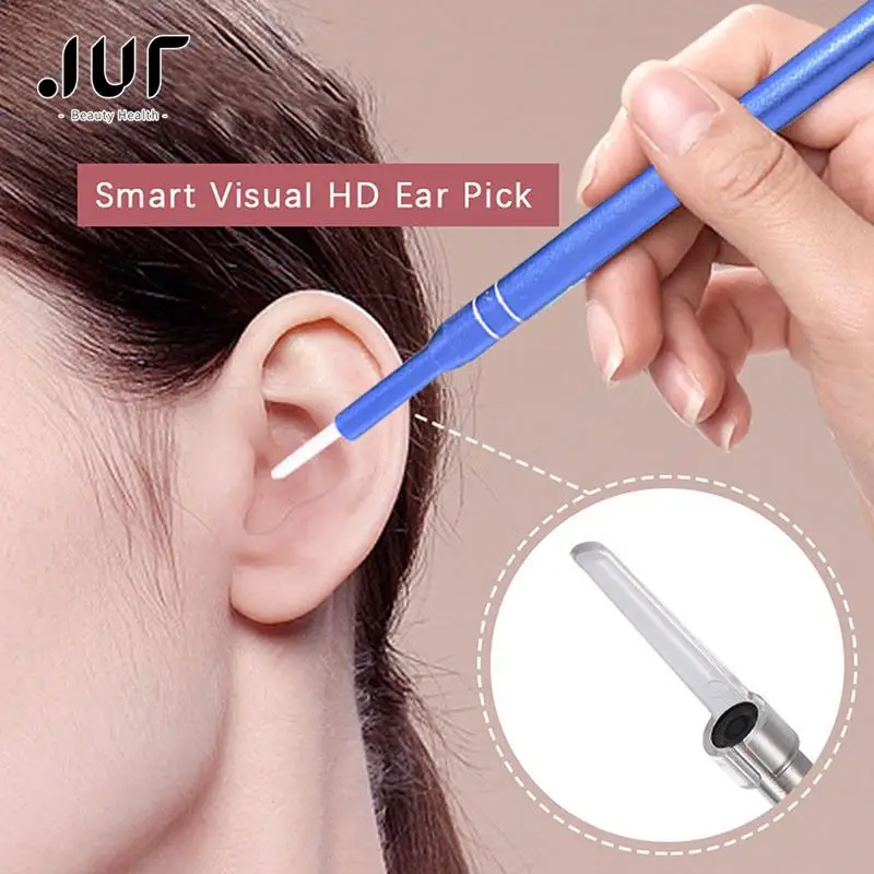 5.5MM HD Visual Ear Endoscope 3 in 1 USB Otoscope Ear Wax Cleaning Inspection Camera Tools for Android Phone PC