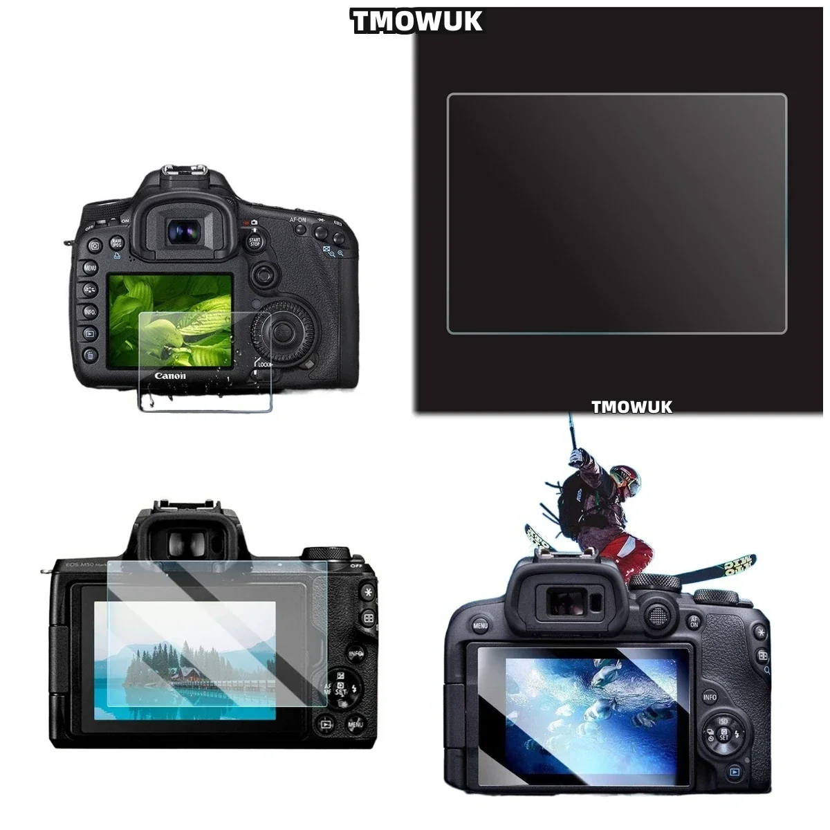 

For Canon R6 R7, Durable Anti-Scratch Film, 9H Hardness, Keeps Display Pristine.