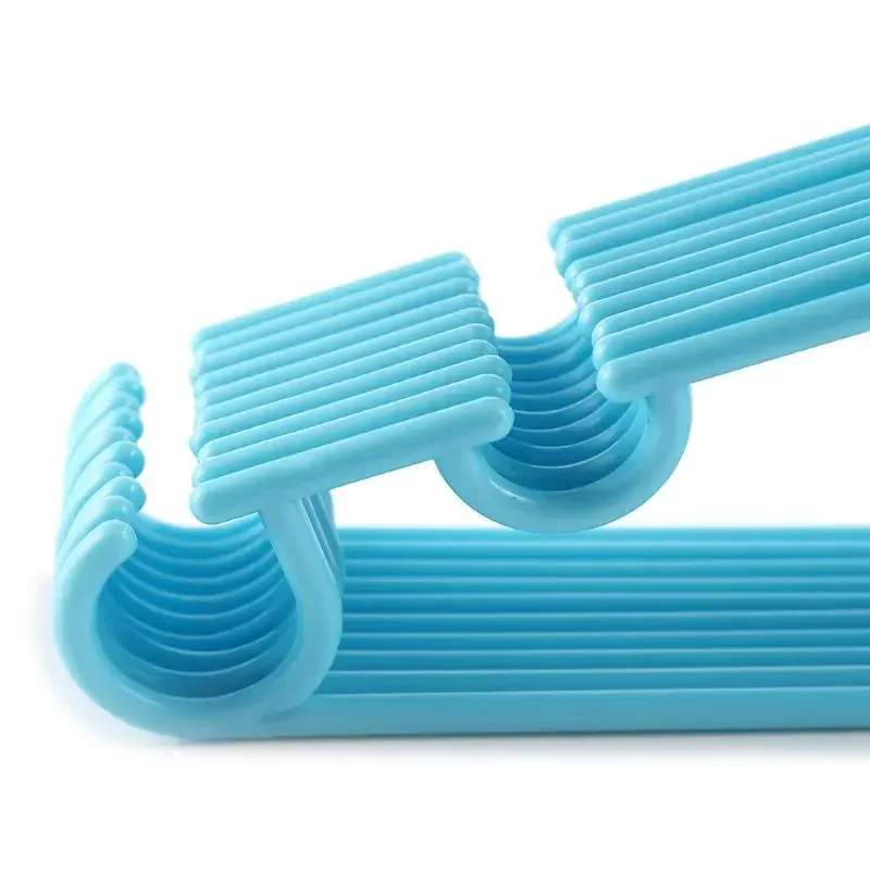 5-20 قطعة شماعات أطفال لشماعات ملابس الأطفال البلاستيكية الملونة - آمنة ومتينة يمكن استخدامها كشماعة أطفال أو أطفال #4