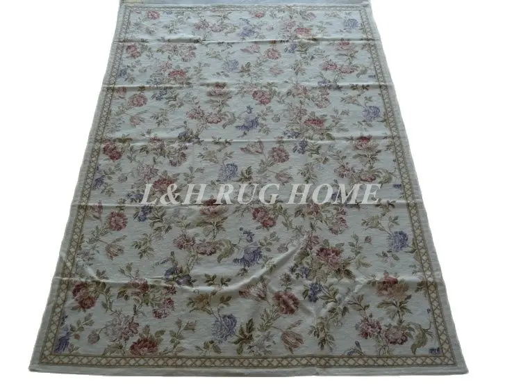 

Free Shipping 6'x9' Handmade Rug New Zealand Woolen needlepoint rug & carpet bamboo design