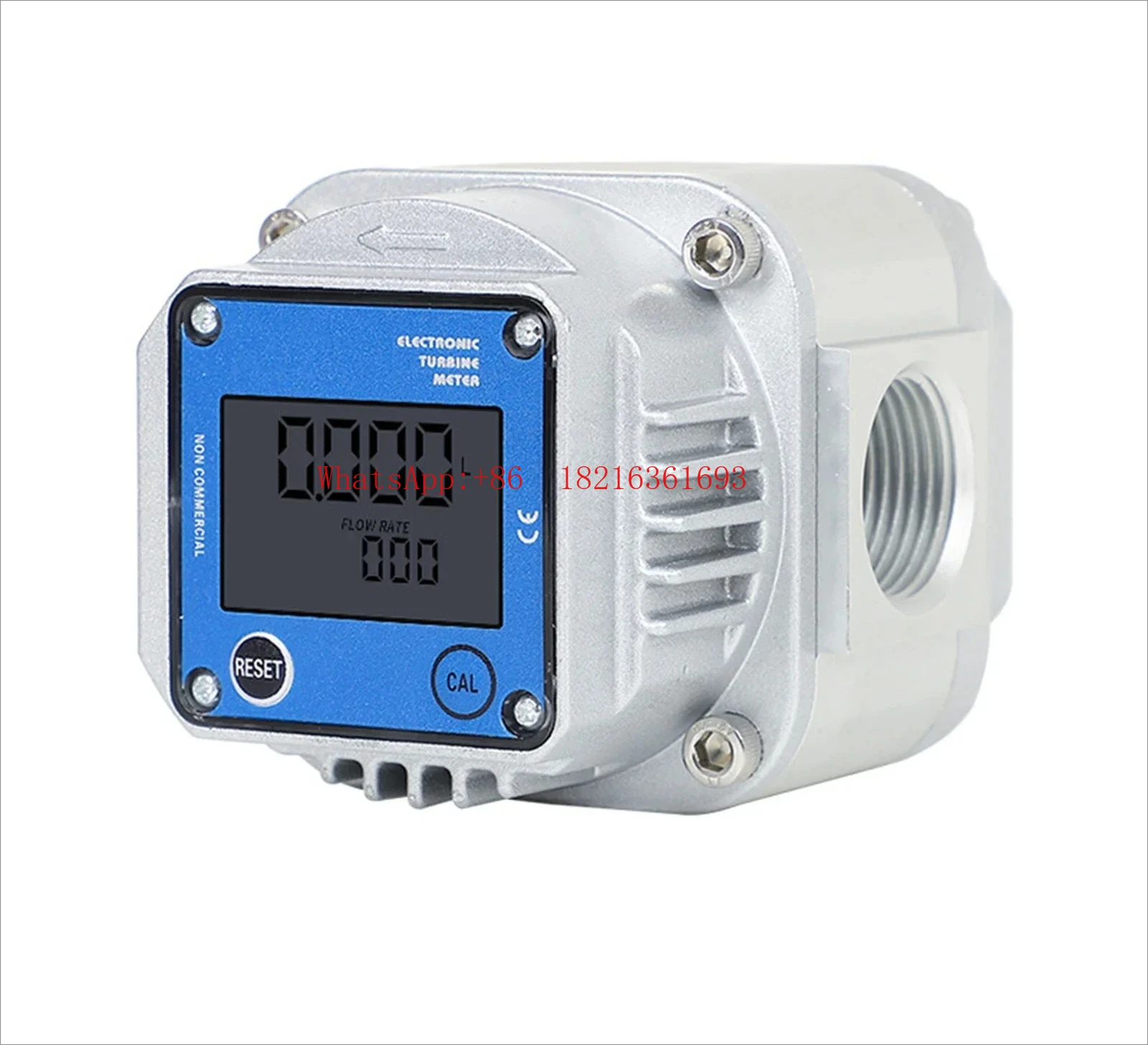 Digital gas meter root flow meter with LCD display screen suitable for three precision industrial caliber DN15/DN20/DN25