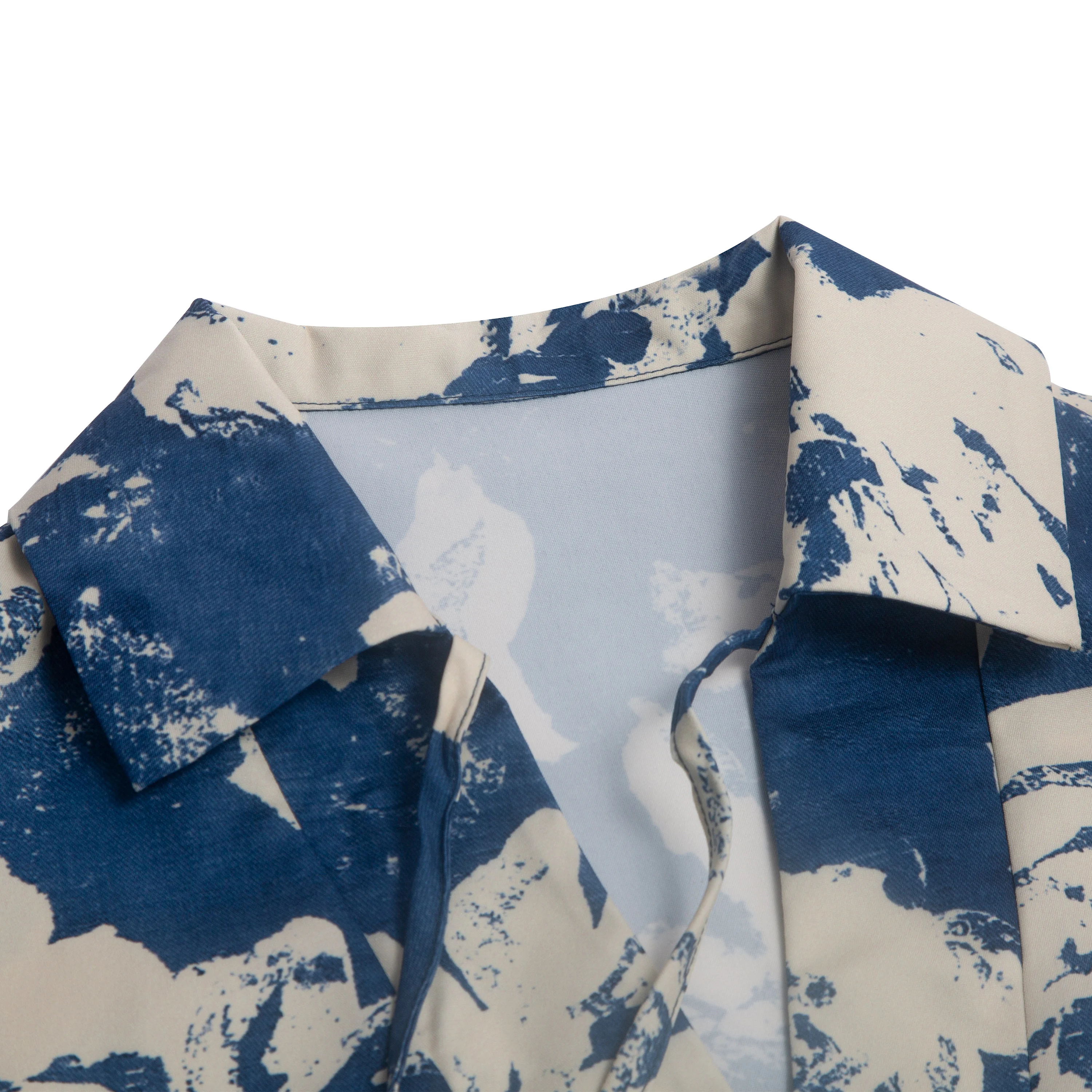 CHCH – robe rétro imprimée pour femmes, Simple, col en v, jupe trapèze décontractée, nouvelle collection été 2025