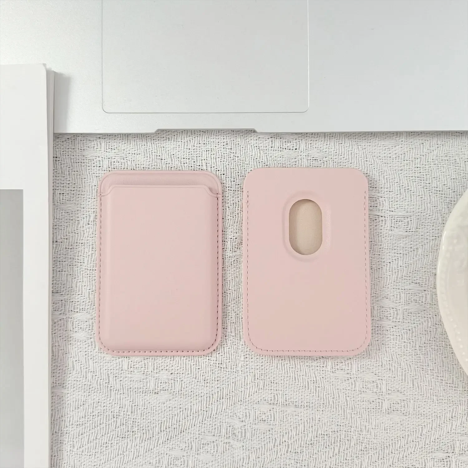 Kartenhalter-Brieftaschen-Lederhülle für Apple iPhone 13 14 15 16 17 18 Pro Max mit starkem Magnetverschluss für Magsafe, Brieftaschen-Rückseitenhülle – Detail 14
