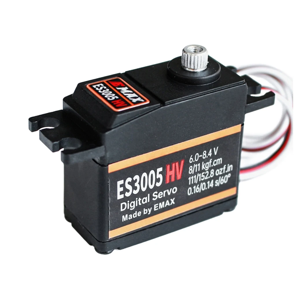 EMAX ES3054 HV ES3005 HV ES09MD HV ES08MA HV Gear Digital Servo For MINI  Car Robot Boat Airplane Truck Helicopter