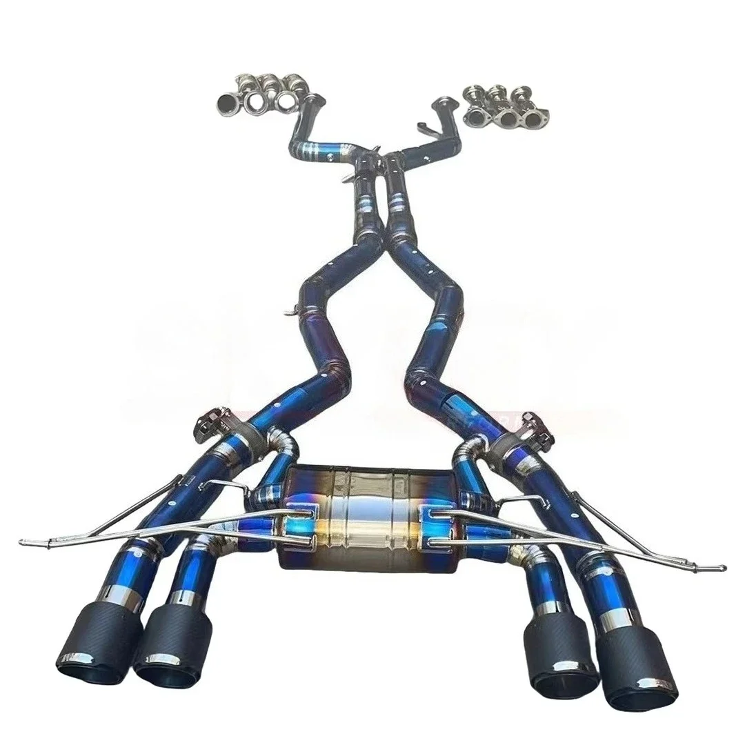 Valvetronic Exhaust Catback System for G80 G82 M3 M4 Exhaust Carton Box High Performance Car Titanium 1 Set 3 Years