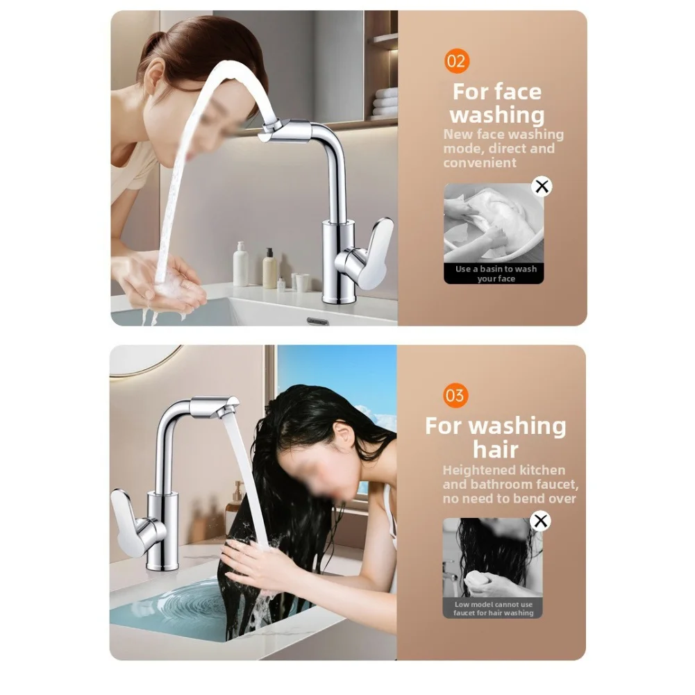 

1 шт. кухонный смеситель с одной ручкой, водопроводные краны, монтируемый на палубе, смеситель для раковины, вращающийся на 360 градусов излив, кухонные смесители для раковины