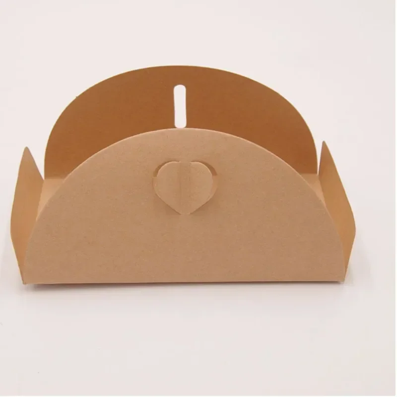 Bulk Vintage Charms 40 Piece Pack of Kraft Paper Envelopes with Creative Heart Clasps 2 Styles to Pick