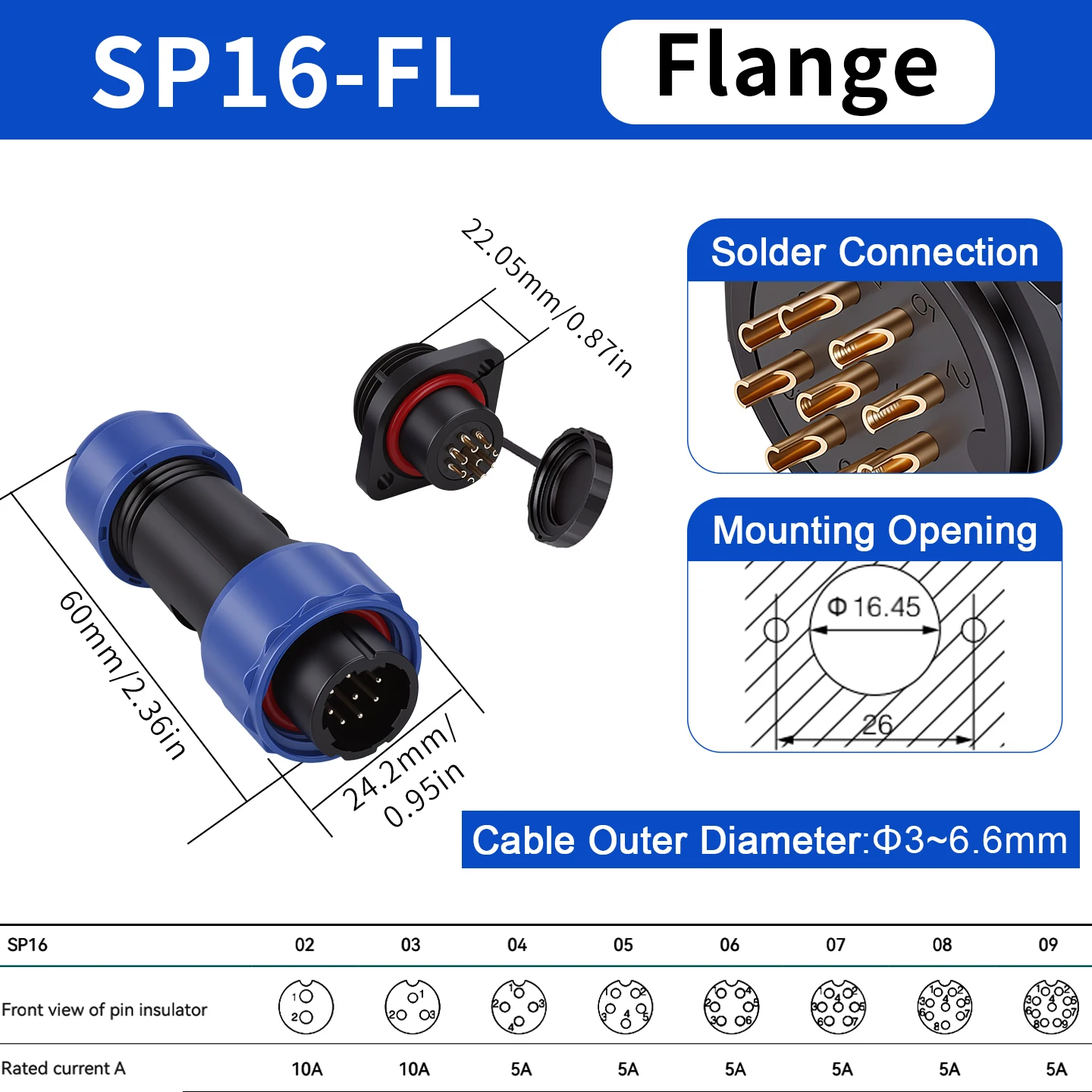 SP16-FL Flange