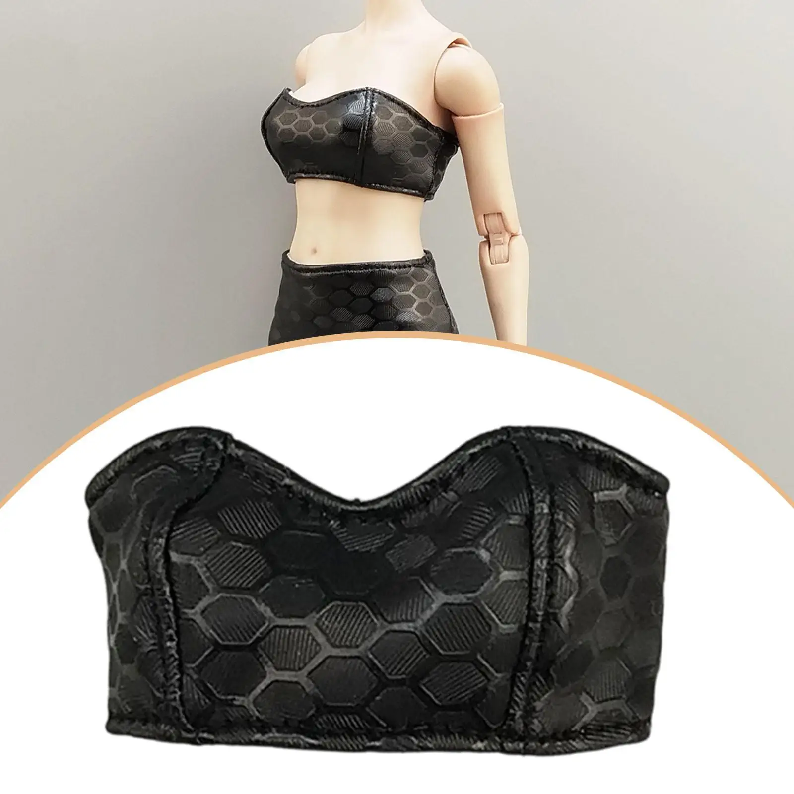 Costume enveloppant la poitrine de poupée féminine, haut tubulaire 1:6, Bandeau de figurine d'action Cosplay pour habiller une poupée de 12 pouces