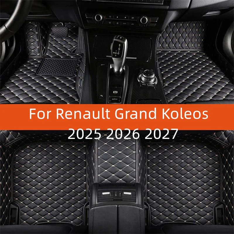 

Custom Leather Car Floor Mat For Renault Grand Koleos 2025 2026 2027 Car Mat Interior Accessories