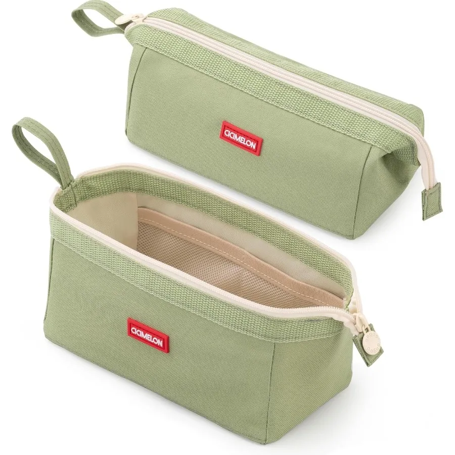 Пенал большой вместимости с несколькими отделениями для школьников, подростков и взрослых; идеально подходит для организации ручек, карандашей e